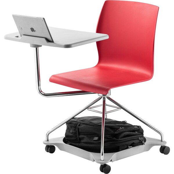 National Public Seating Mobile Chair, 32-1/2"L34"H, Tablet, GoSeries - COGO-40