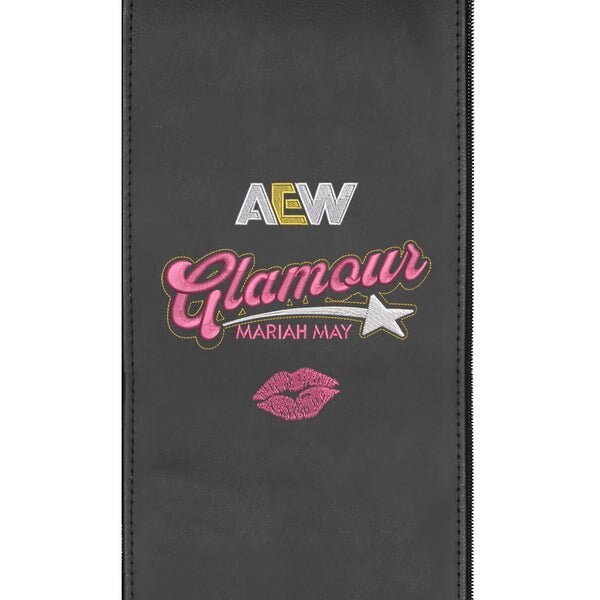 Dreamseat Curve Task Chair with AEW Mariah May Glamour Logo - XZOCCURVE-PSAEW0013