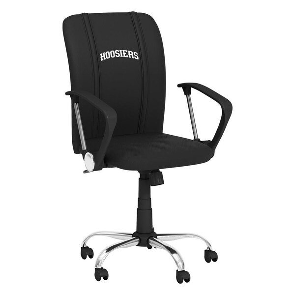 Dreamseat Curve Task Chair with Indiana University Hoosier Logo - XZOCCURVE-PSCOL13902