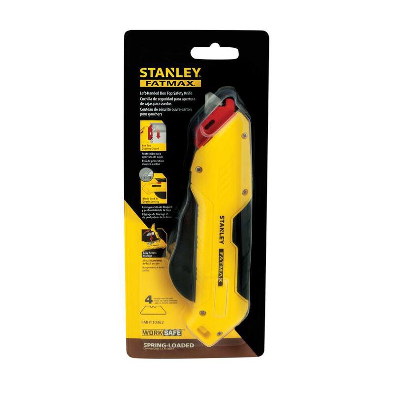 Stanley Safety Utility Knife with Box Top Guide - FMHT10362