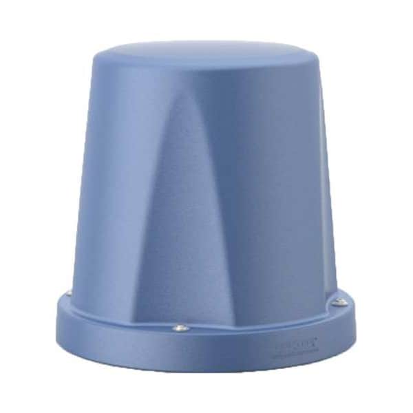 Cortech Stool, Midnight Blue Seat, 16 1/2 in W 16 1/2 in L 15 1/2 in H, Polyethylene Seat - 7901MB