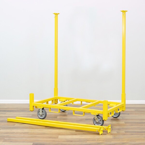 Snap-Loc Chair Table Storage Cart, 3000 lb, 4 Wheel - SLV3000SCY