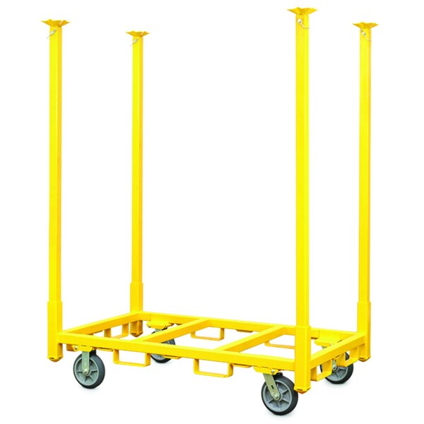 Snap-Loc Chair Table Storage Cart, 3000 lb, 4 Wheel - SLV3000SCY
