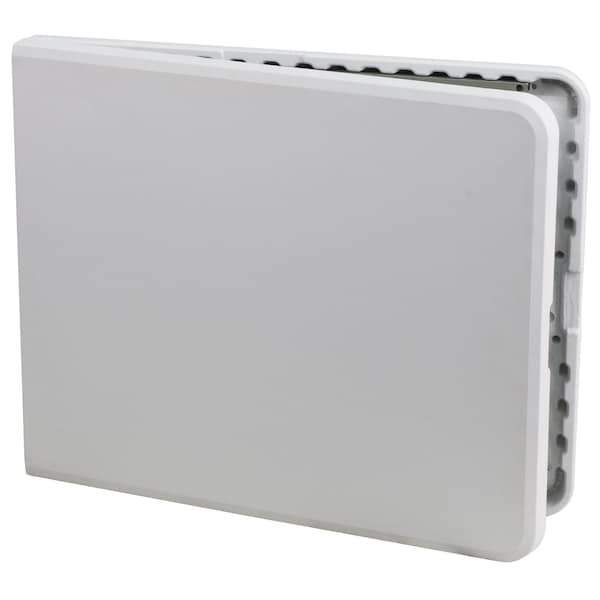 Flash Furniture Rectangle Folding Table, 30" W, 72" L, 29" H, Plastic Top, White - RB-3072FH-GG