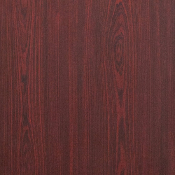 Flash Furniture Rectangle Folding Table, 30" W, 72" L, 30" H, Laminate Top, Wood Grain - YT-3072-MEL-WAL-GG