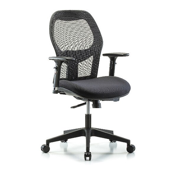 Blue Ridge Ergonomics Executive Mesh Chair, 3D, Arms Casters - BR-EXE-MDHCH-RG-H0-A2-RC