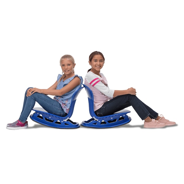 Virco ZUMA Series Floor Rocker, Kindergarten - 4th Grade - Green Apple - ZFLROCK15