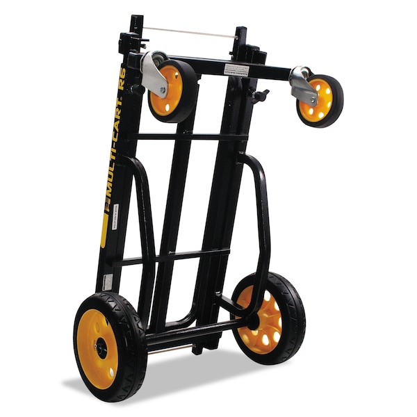 Advantus Multi-Cart 8-in-1 Cart, 500 lb Capacity, 33.25 x 17.25 x 42.5, Black - 86201
