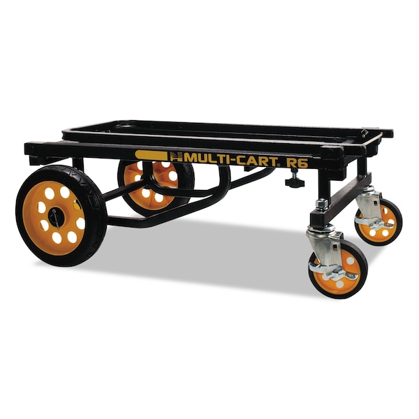 Advantus Multi-Cart 8-in-1 Cart, 500 lb Capacity, 33.25 x 17.25 x 42.5, Black - 86201