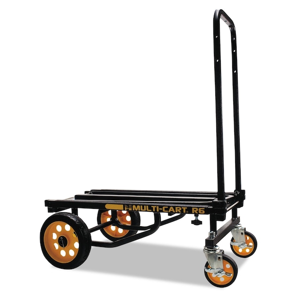 Advantus Multi-Cart 8-in-1 Cart, 500 lb Capacity, 33.25 x 17.25 x 42.5, Black - 86201