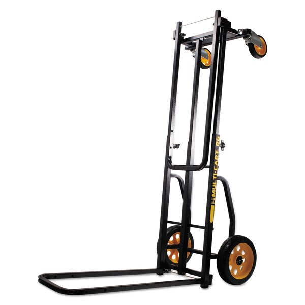 Advantus Multi-Cart 8-in-1 Cart, 500 lb Capacity, 33.25 x 17.25 x 42.5, Black - 86201
