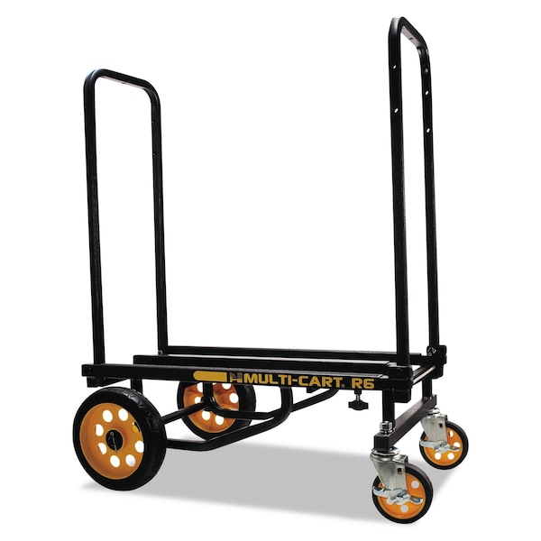 Advantus Multi-Cart 8-in-1 Cart, 500 lb Capacity, 33.25 x 17.25 x 42.5, Black - 86201