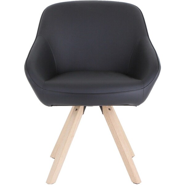 Lorell CHAIR, GUEST, WOOD LEGS - LLR68564