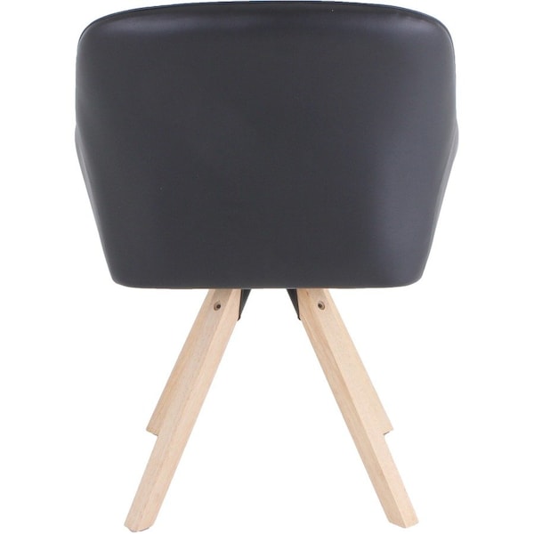 Lorell CHAIR, GUEST, WOOD LEGS - LLR68564