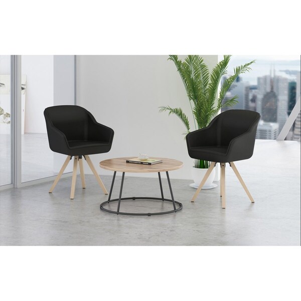 Lorell CHAIR, GUEST, WOOD LEGS - LLR68564