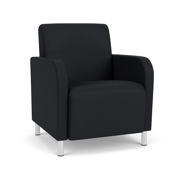 Lesro Siena Lounge Reception Guest Chair, 27 in W 29.5 in L 32.5 in H - SN1101