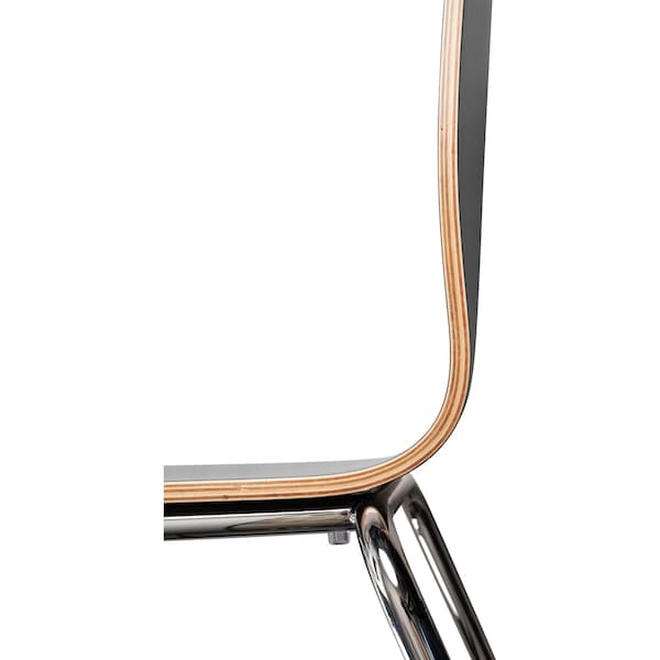 National Public Seating Bushwick Bentwood Chair, Black - BCC23