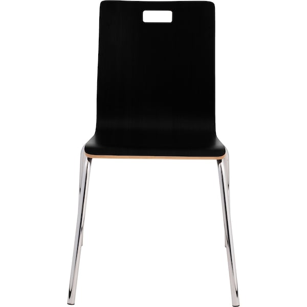 National Public Seating Bushwick Bentwood Chair, Black - BCC23