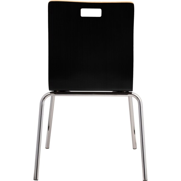 National Public Seating Bushwick Bentwood Chair, Black - BCC23