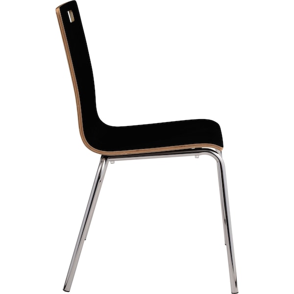 National Public Seating Bushwick Bentwood Chair, Black - BCC23
