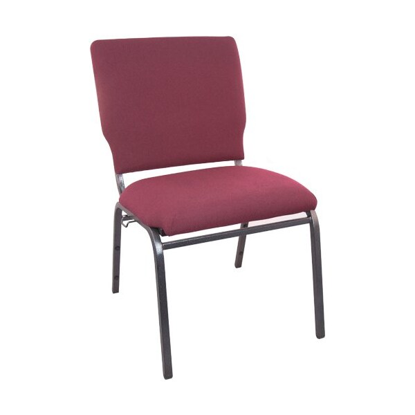Flash Furniture Advantage Maroon Multipurpose Church Chairs, 18.5" Wide - SEPCHT185-104
