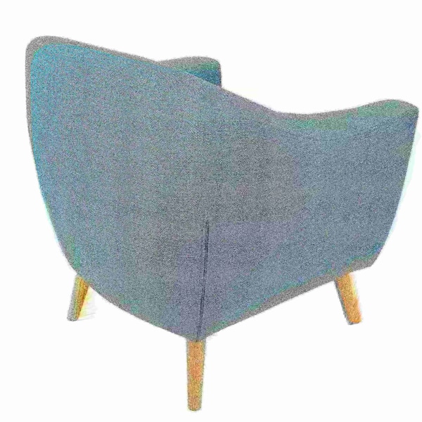 Lumisource Rockwell Mid Century Modern Accent Chair in Teal - CHR-AH-RKWL TL