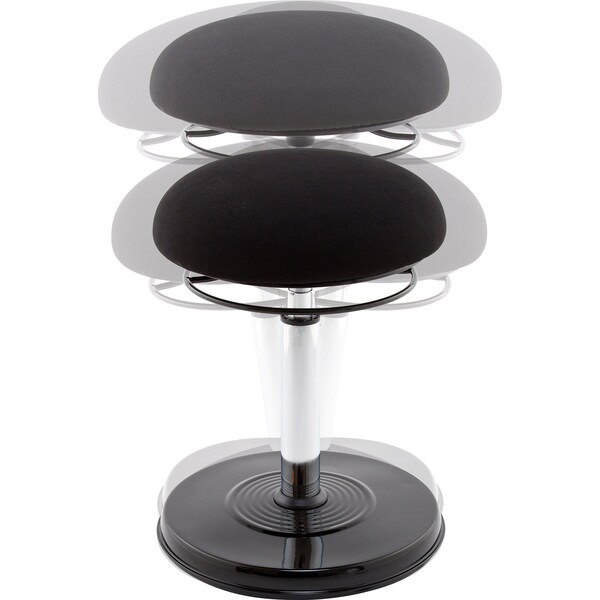 Kore Design Office PLUS Everyday Adjustable Chair 18.5-26.75in., Black - KOR1540