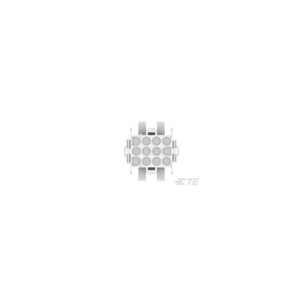 Te Connectivity 12P UMNLII IN-LINE CAP HSG KIT - 770029-1