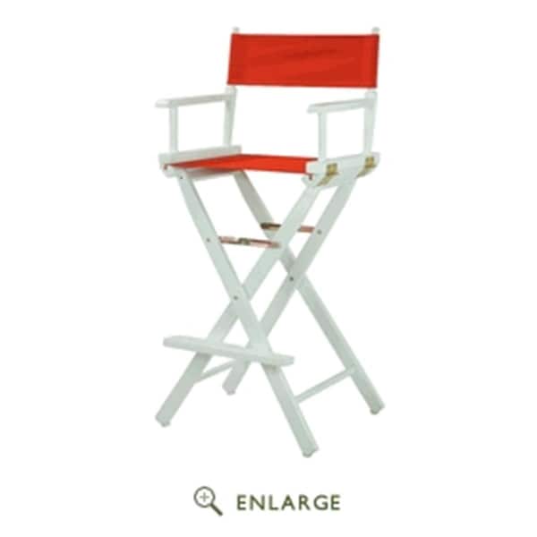 Betterbeds 230-05-021-11 30 in. Directors Chair Honey Oak Frame with Red Canvas - BE4257064