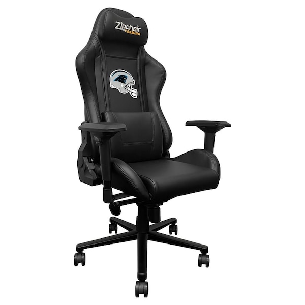 Dreamseat Xpression Pro Gaming Chair with Carolina Panthers Helmet Logo - XZXPPRO032-PSNFL20022A