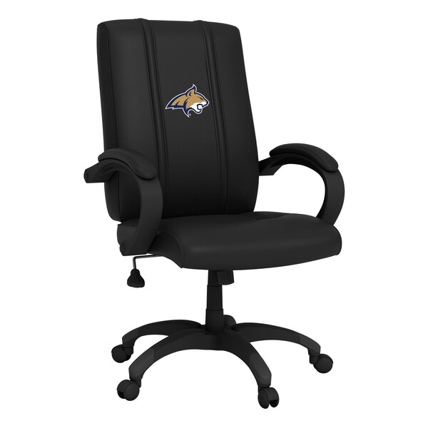 Dreamseat Office Chair 1000 with Montana State Bobcats Primary Logo - XZOC1000-PSCOL13591