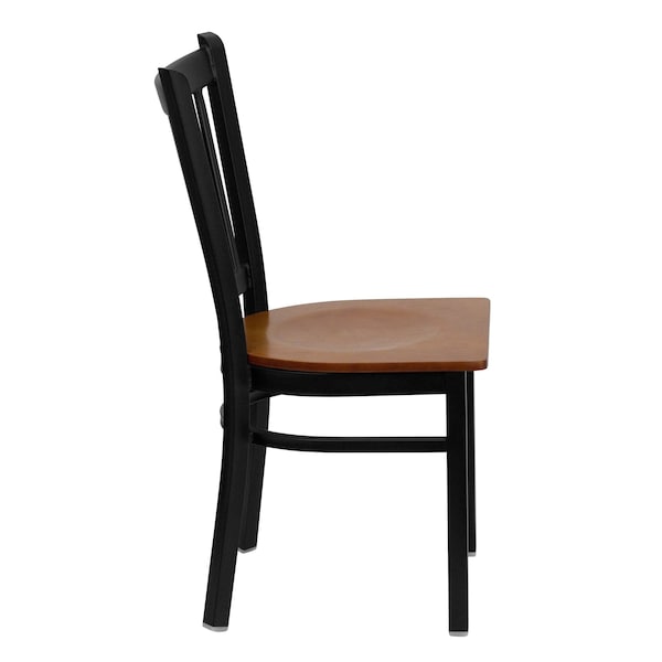 Flash Furniture Hercules Restaurant Chair, 17 in W 20-1/4" L 34-1/4" H - XU-DG-6Q2B-VRT-CHYW-GG