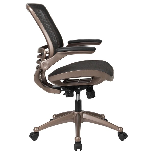 Flash Furniture Exec Mesh Chair, Mid-Back, Black - BL-8801X-GG