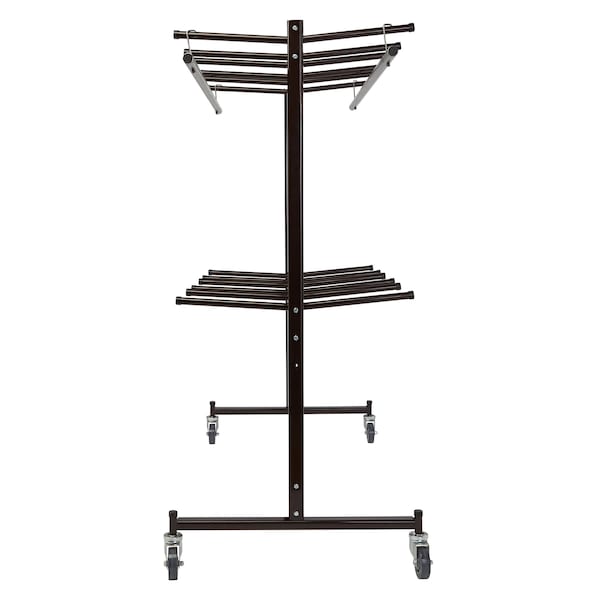 National Public Seating Folding Chair Cart, 1300 lb. Load Capacity, Holds 84 Chairs - 84-60