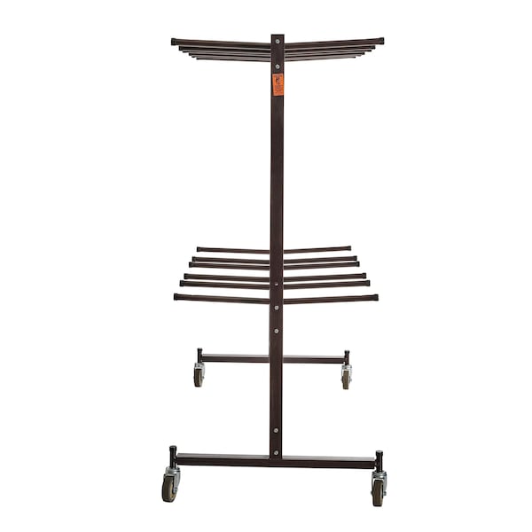National Public Seating Folding Chair Dolly, 1300 lb. Load Capacity, Holds 84 Chairs - 84