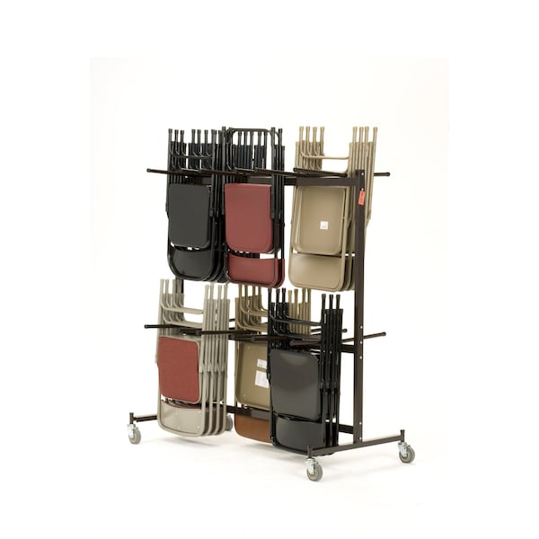 National Public Seating Folding Chair Dolly, 1300 lb. Load Capacity, Holds 84 Chairs - 84