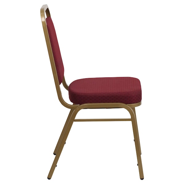 Flash Furniture Hercules Banquet Chair, 17-1/2 in W 20-1/4" L 36" H, Fixed, Fabric Seat - FD-BHF-1-ALLGOLD-0847-BY-GG