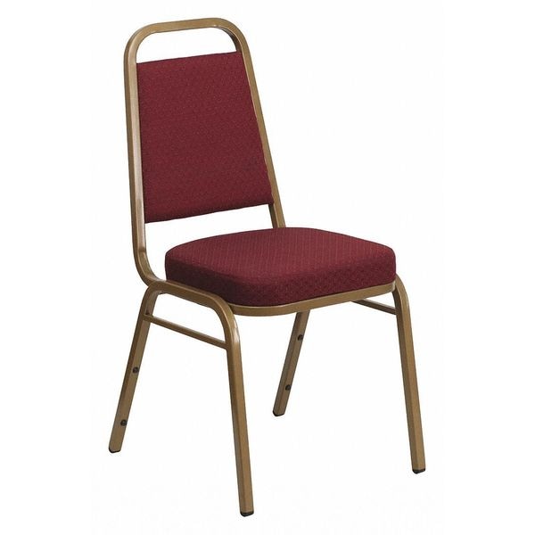 Flash Furniture Hercules Banquet Chair, 17-1/2 in W 20-1/4" L 36" H, Fixed, Fabric Seat - FD-BHF-1-ALLGOLD-0847-BY-GG