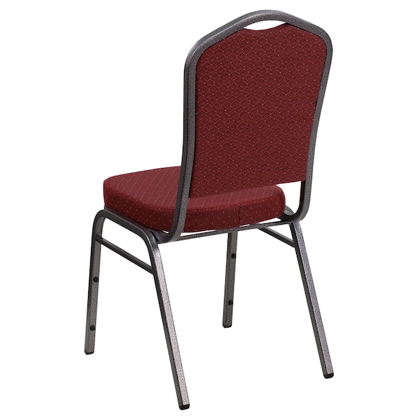 Flash Furniture Hercules Banquet Chair, 17-1/4 in W 20-1/4" L 38" H, Fabric Seat - NG-C01-HTS-2201-SV-GG