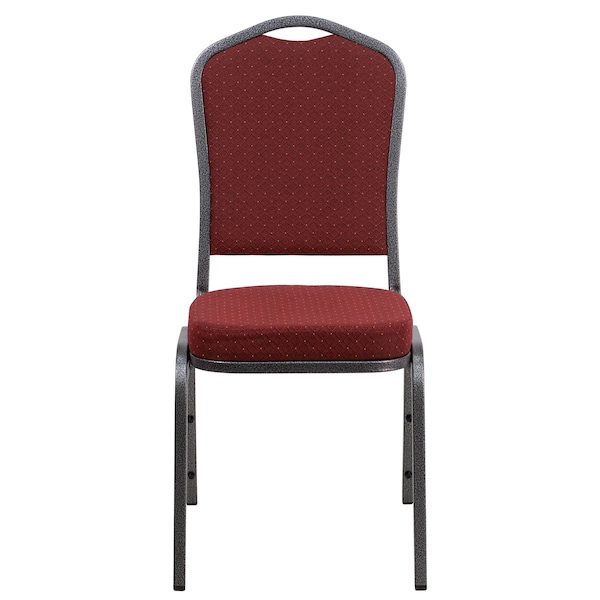 Flash Furniture Hercules Banquet Chair, 17-1/4 in W 20-1/4" L 38" H, Fabric Seat - NG-C01-HTS-2201-SV-GG
