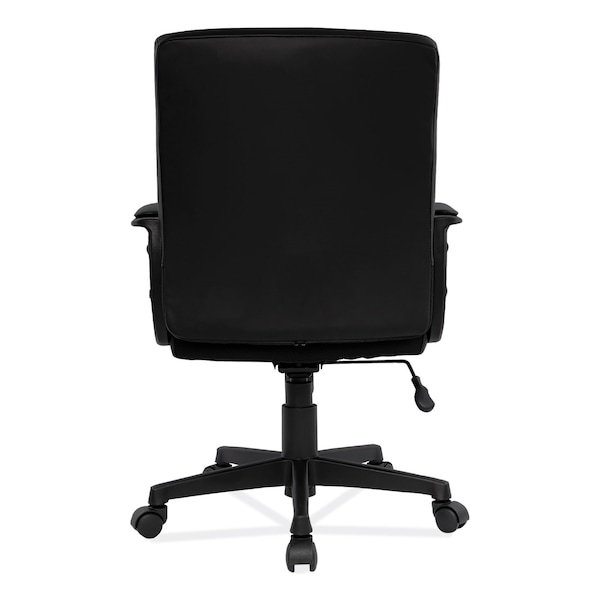 Alera Breich Series Manager Chair, Supports Up to 275 lbs, 16.73" to 20.39" Seat Height, Black - ALEBC42B19