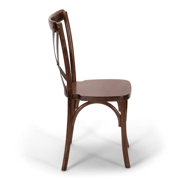 Atlas Commercial Products Madison Cross Back Chair, Mark II, Fruitwood - XBC45FW