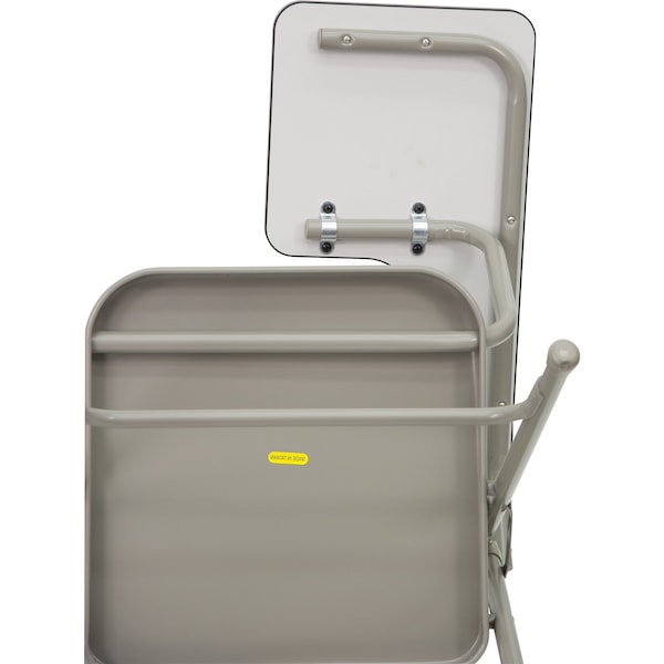 Flash Furniture Premium Steel Folding Chair with Left Handed Tablet Arm - 2-HF-309AST-LFT-GG