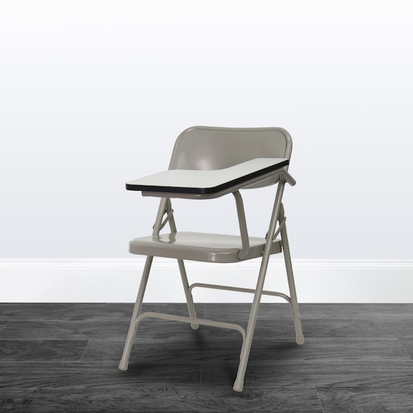 Flash Furniture Premium Steel Folding Chair with Left Handed Tablet Arm - 2-HF-309AST-LFT-GG