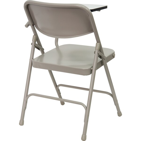 Flash Furniture Premium Steel Folding Chair with Left Handed Tablet Arm - 2-HF-309AST-LFT-GG
