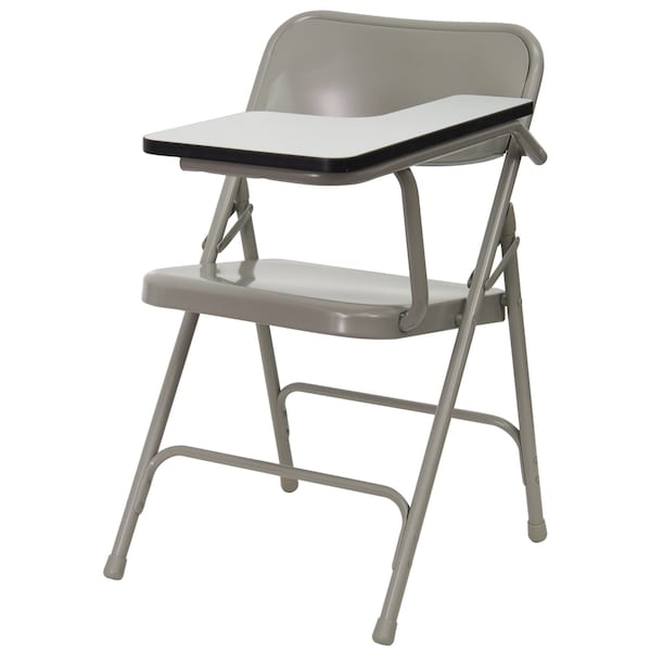 Flash Furniture Premium Steel Folding Chair with Left Handed Tablet Arm - 2-HF-309AST-LFT-GG