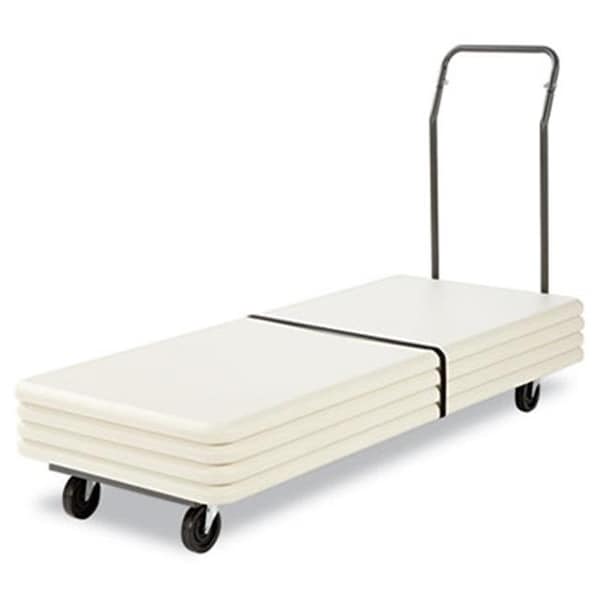 Alera Alera FTCART Folding Table Cart  20-1/2w x 72d  Charcoal - FTCART