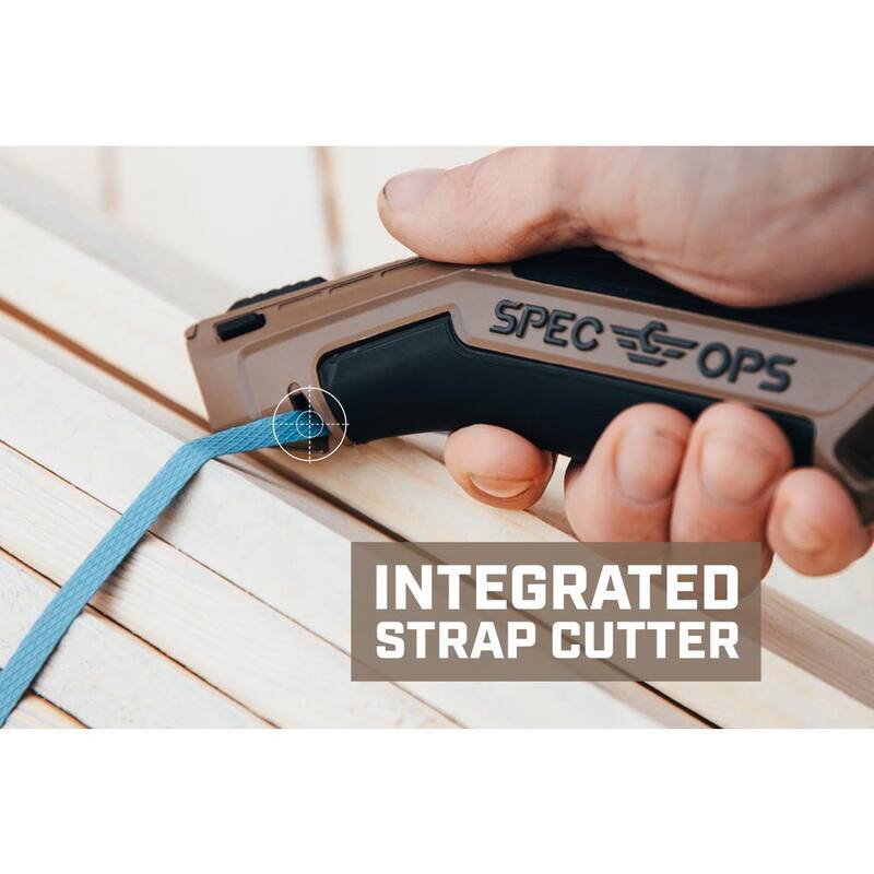 SPEC OPS Utility Knives with Retractable Blade, Includes 5 Extra Blades in Handle Storage - SPEC-K1-UR
