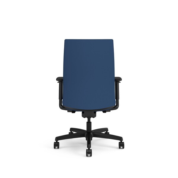 Hon Ignition 2.0 Upholstered Mid-Back Task Chair, Up to 300 lbs, 17 to 21.5 Seat Height - HONI2U2ASX04NTK