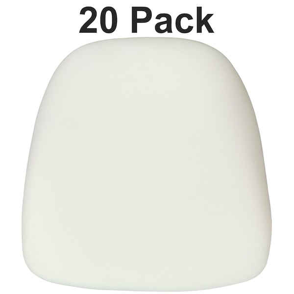 Flash Furniture Hard Ivory Fabric Chiavari Chair Cushion - 20-BH-IVORY-HARD-GG